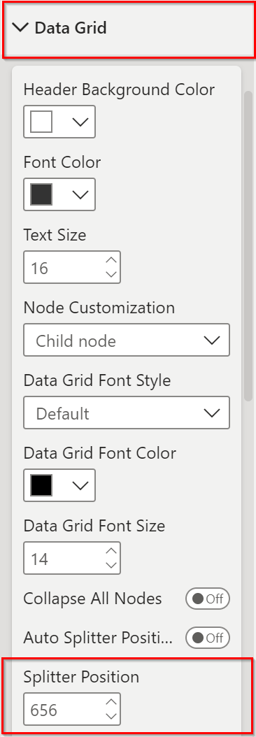 Image 4: Adjust Splitter Position
