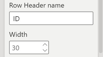 Image 3: Change Row Header Name and Adjust Width